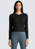 Women's Long Sleeve Merino Crew
