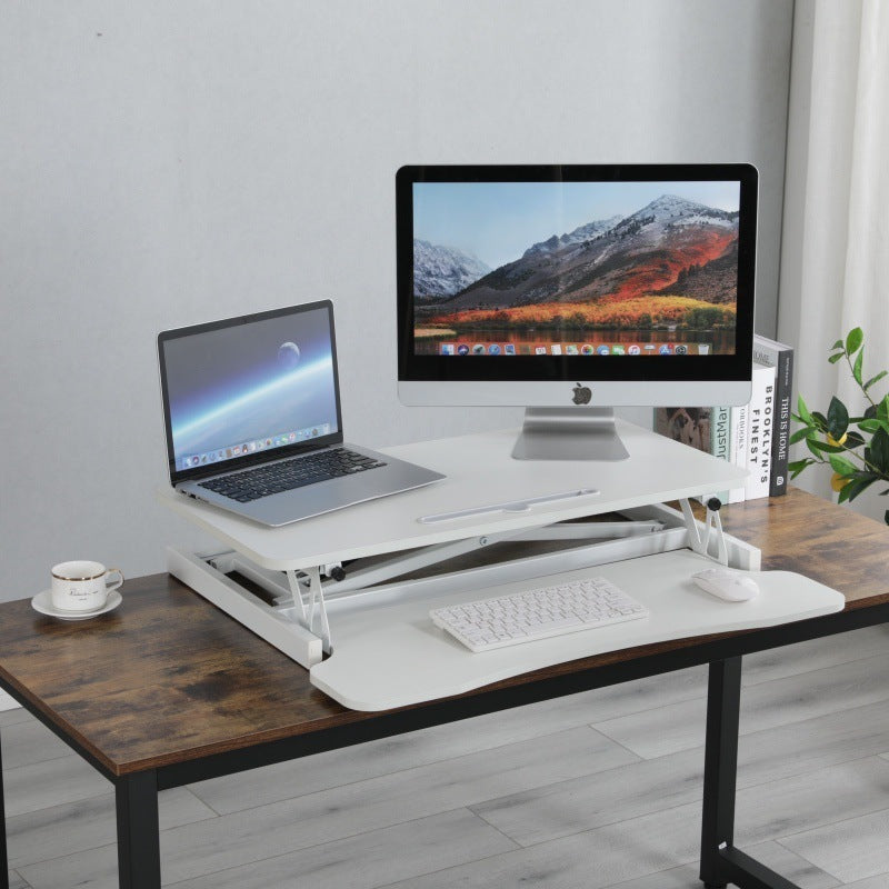 32 Inch Desk Converter Height Adjustable Sit to Stand Rise